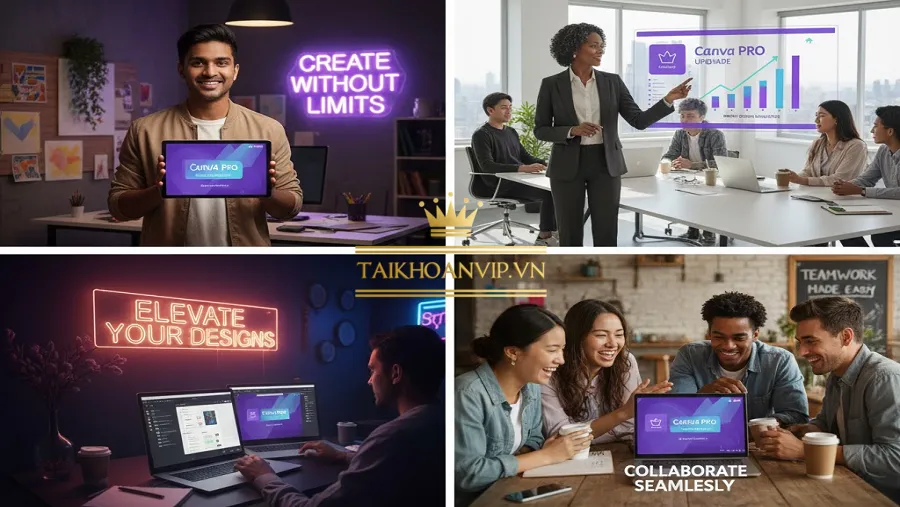 So Sánh Tài Khoản Canva Miễn Phí Và Canva Pro