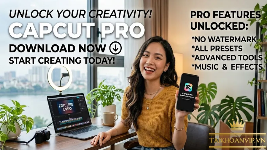 Capcut Pro Download: Hướng Dẫn Tải, Nâng Cấp Và Tối Ưu Chi Phí 2026