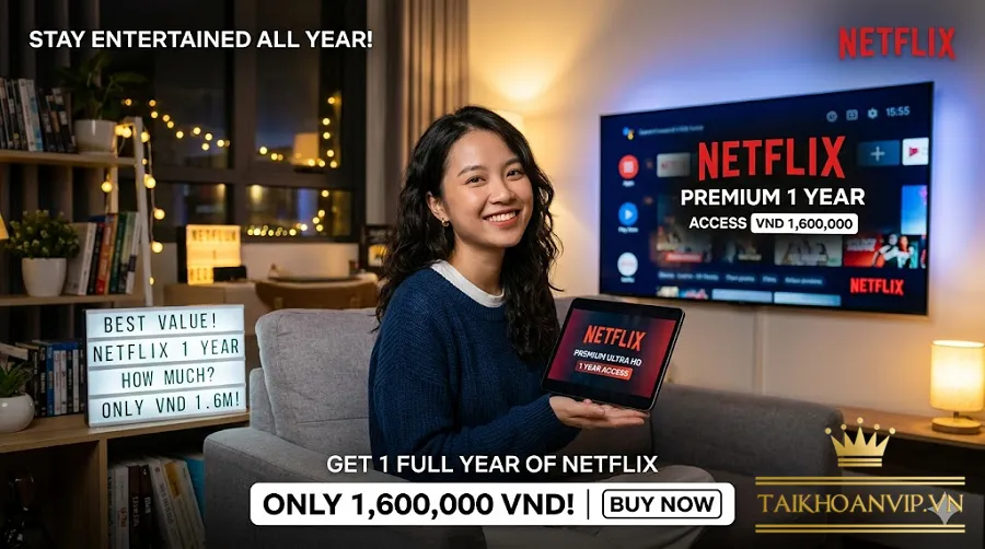 Có nên mua Netflix theo năm không?