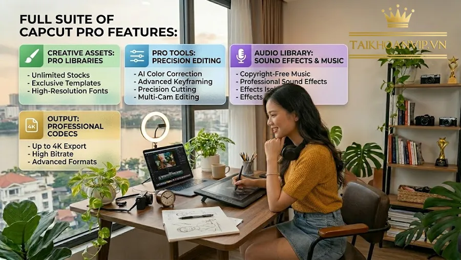 Các Gói Capcut Và Gói Capcut Pro Hiện Nay
