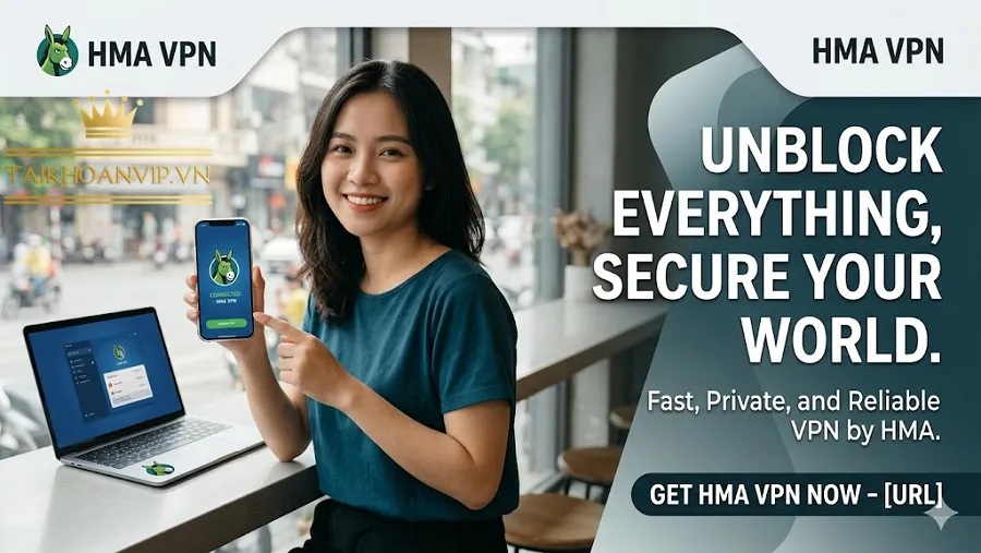 Ưu điểm nổi bật của HMA VPN từ Avast