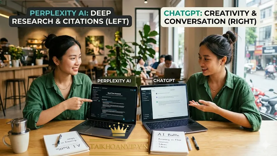Perplexity vs ChatGPT là gì?