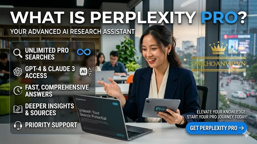 Perplexity Pro là gì?