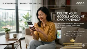 Xóa tài khoản Google trên Oppo nhanh chóng, an toàn 2026
