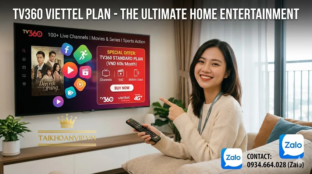 Gói cước TV360 Viettel