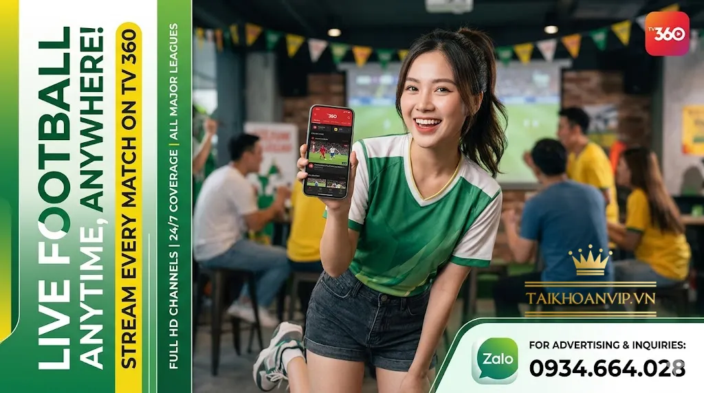 Mua TV 360 bóng đá