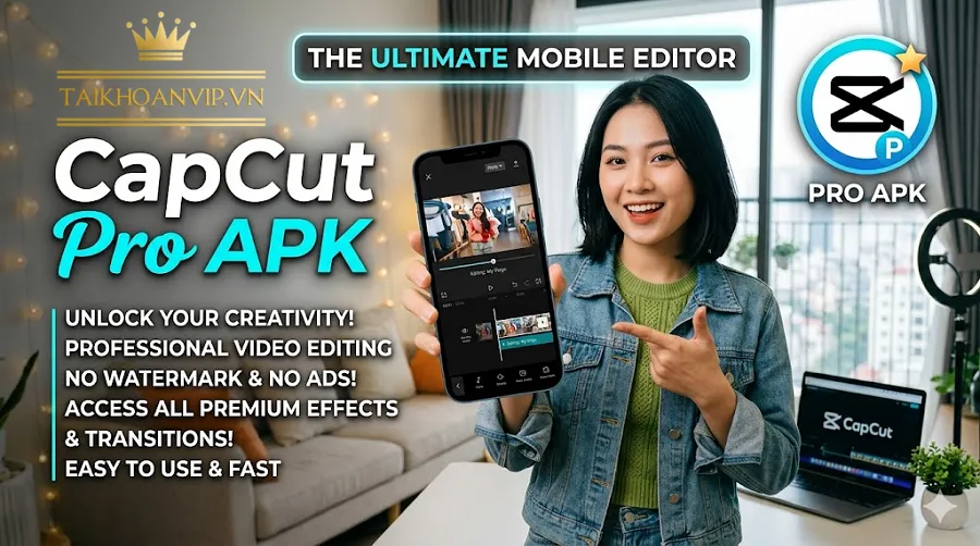 Giải pháp thay thế: Mua tài khoản CapCut Pro chính hãng