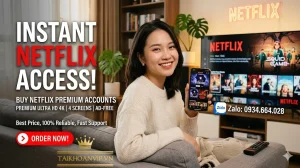 Mua TK Netflix Giá Rẻ 2026 – Tài Khoản Netflix Premium