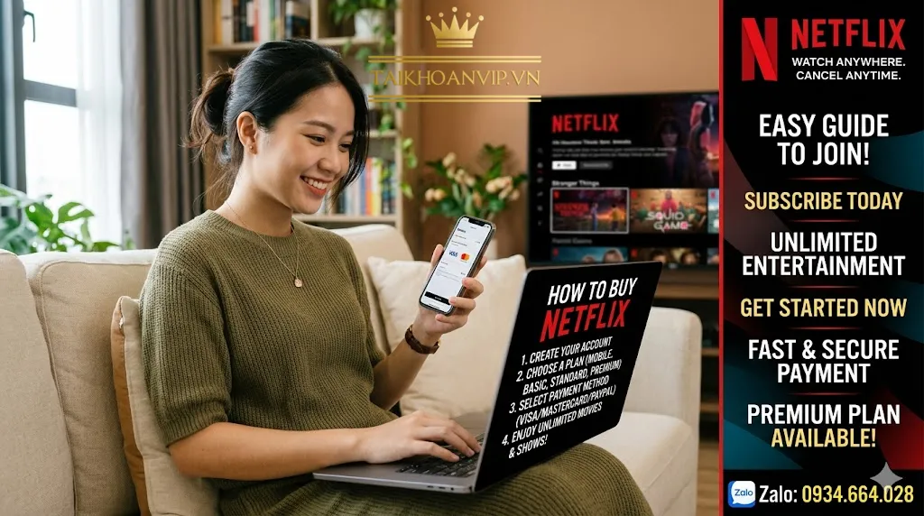 Xu hướng mua Netflix tại Việt Nam