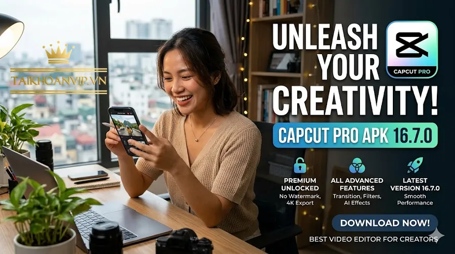 Capcut Pro APK 16.7.0 là gì?
