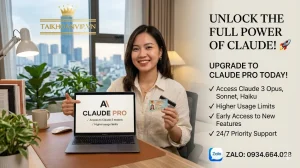 Mua Tài Khoản Claude Pro Giá Rẻ Uy Tín – Trải Nghiệm Claude AI Cao Cấp