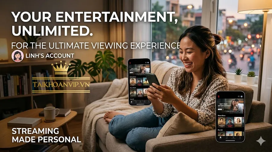 Netflix tài khoản giá rẻ 2026 – Mua account Netflix Premium uy tín