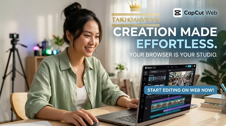 Capcut Web là gì? Hướng dẫn sử dụng & mua Capcut Pro giá rẻ