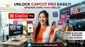 Mua CapCut Pro Bằng MoMo Giá Tốt, Nâng Cấp Nhanh