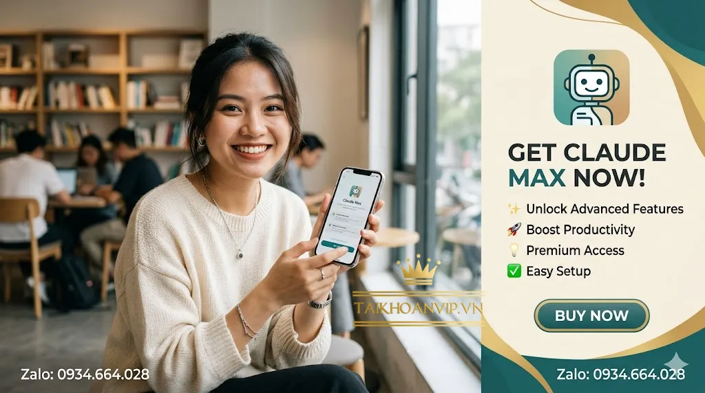 mua tài khoản claude max