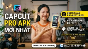 tài khoản CapCut Pro APK mới nhất