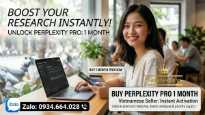 Mua Perplexity Pro 1 Tháng Giá Rẻ, Chính Hãng 2026