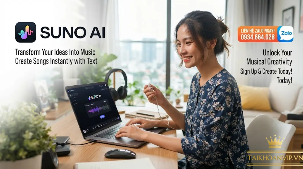 Phần mềm Suno AI