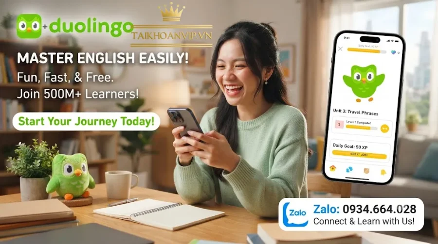 App Duolingo: Hướng Dẫn Tải, Sử Dụng & Chọn Gói Phù Hợp