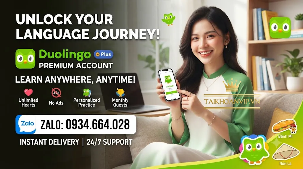 mua duolingo giá rẻ