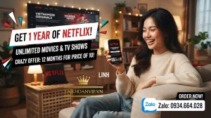 Mua Gói Netflix 1 Năm Giá Rẻ, Chính Hãng Uy Tín