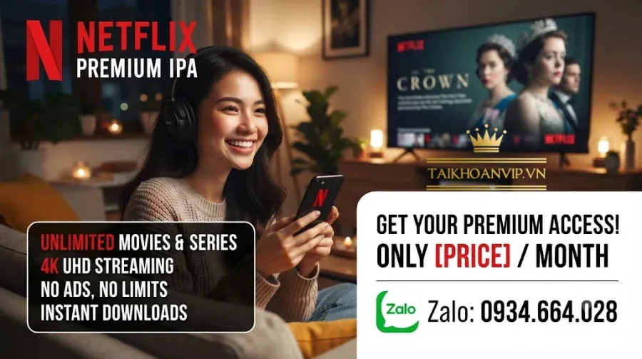 Netflix Premium IPA là gì? Có nên cài hay không?