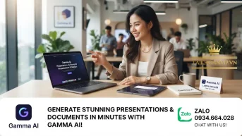 Mua Gamma AI Giá Rẻ - Tài Khoản Gamma AI Pro Chính Hãng