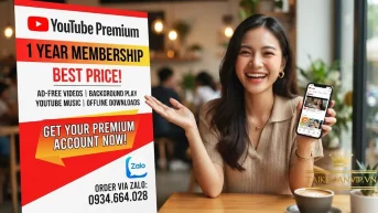 YouTube Premium 1 Năm Giá Rẻ Chỉ Có 259K Không Quảng Cáo