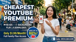 Mua YouTube Premium rẻ nhất | Chính Chủ, Giá Tốt