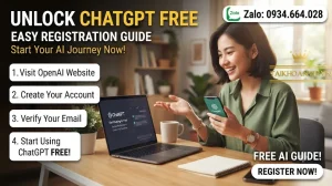 Cách đăng ký ChatGPT miễn phí: Hướng dẫn chi tiết