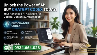 Mua ChatGPT Codex giá rẻ – Codex Plus dùng riêng