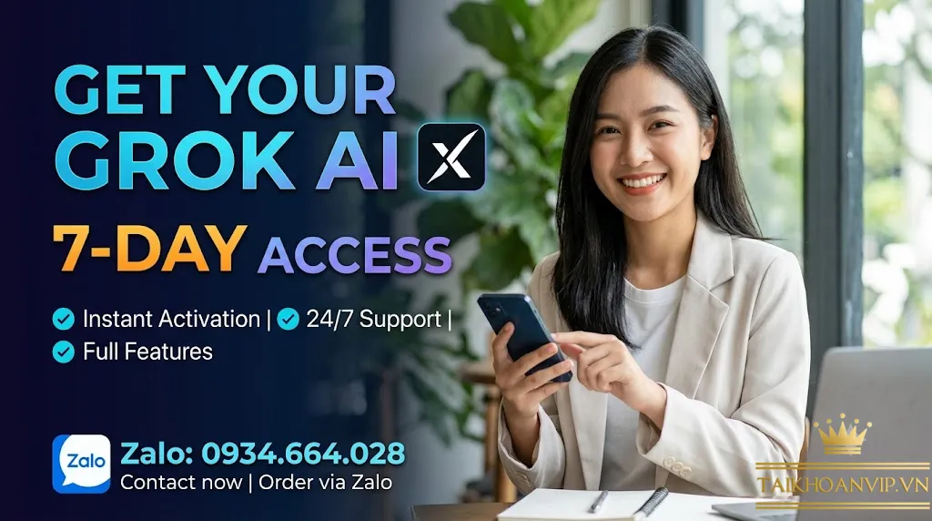 mua tài khoản grok 7 ngày giá rẻ